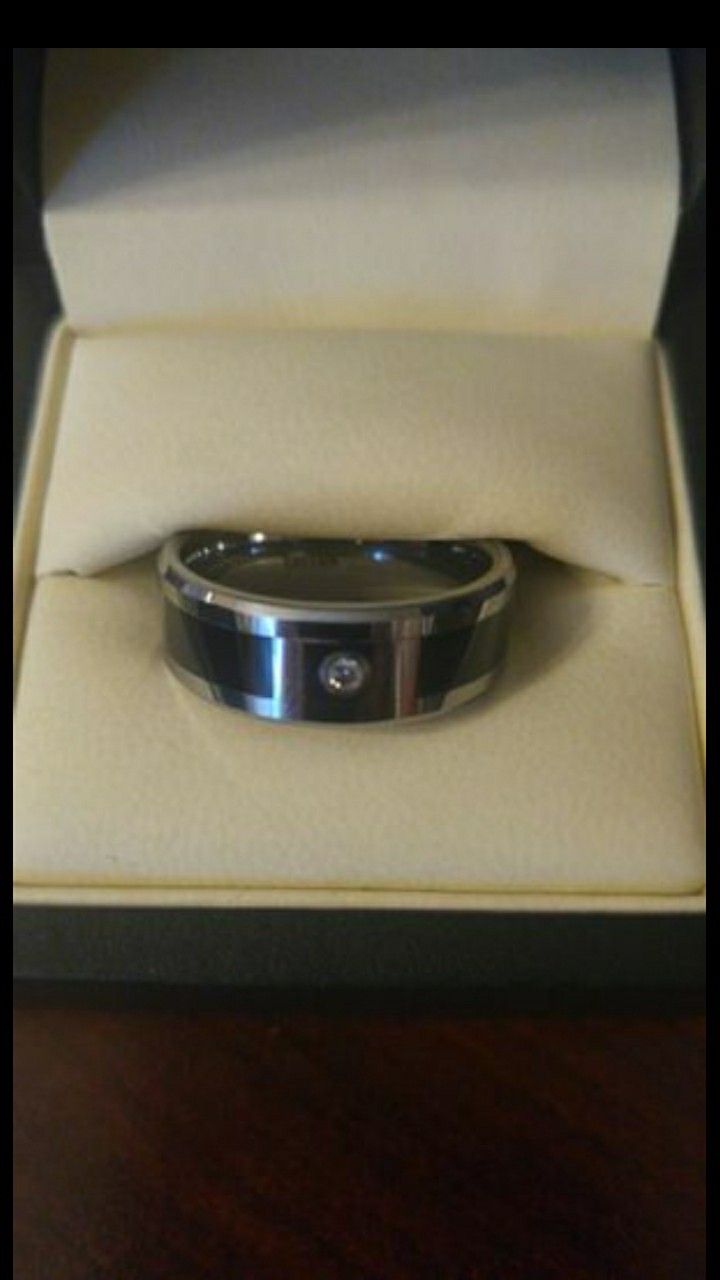 Mens Tungsten Ring