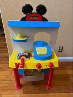 Used Mickey Mouse Diner Play Set