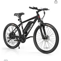 MICLON Cybertrack 100 Electric Bike Black