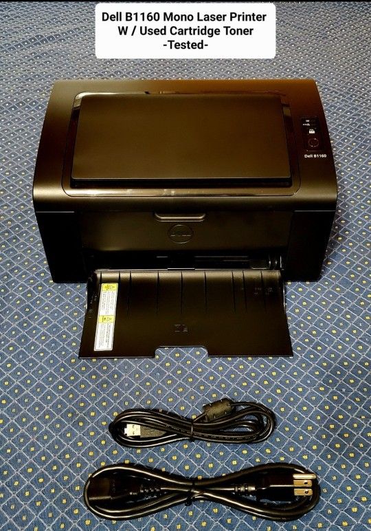DELL B1160 MONO LASER PRINTER - Tested -