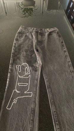 Gray SDL jeans
