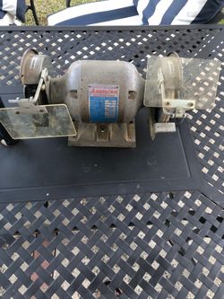 8” wheel Bench Grinder It work like a dream