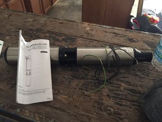 Submersible Pump 3/4HP 2wire w/ground 220Volt