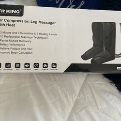 Fit King Air Compression Leg Massager With Heat