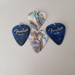 Brand New Heavy Fender Guitar Picks, Colors