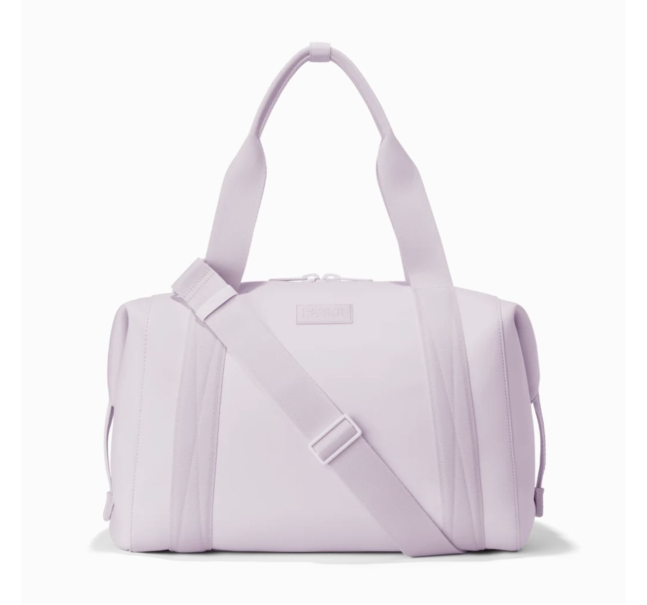 Dagne Dover LANDON NEOPRENE CARRYALL BAG L Lilac Color-- Brand NEW MSRP $230