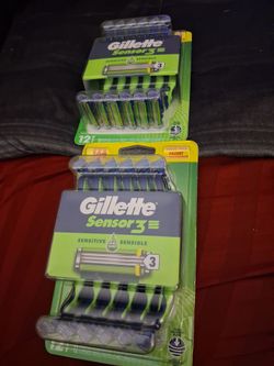 Gillette disposable Razors