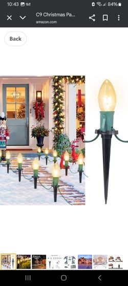 Christmas Pathway String Lights 