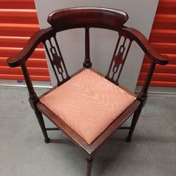 Brandt Vintage Antique Corner Chair