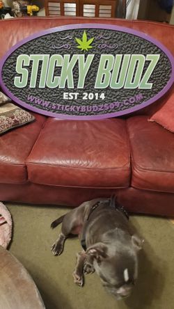 STICKY BUDZ SIGN