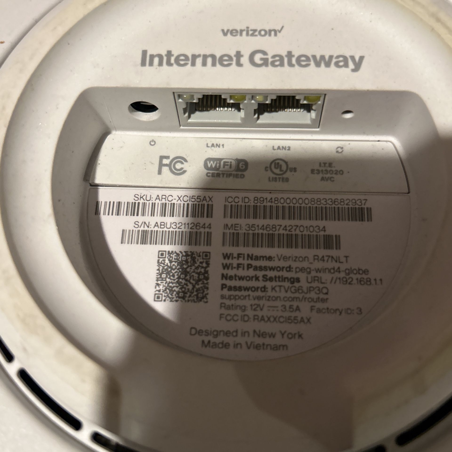 Verizon Gateway