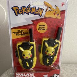 Pokémon Walkie Talkies 