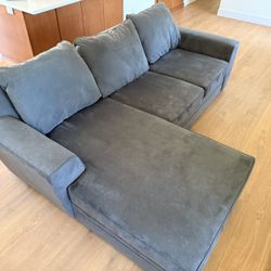 Gray Sectional Couch 