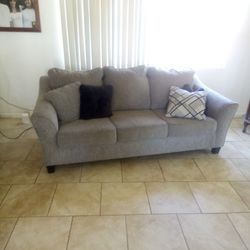 Grey And Black Couch