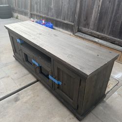 Credenza Desk TV Stand
