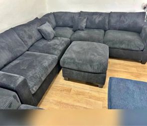 Corduroy couch new in box