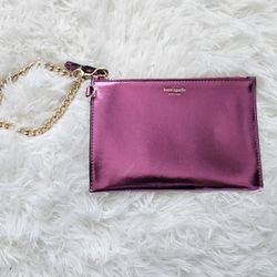 Metallic Kate Spade Clutch