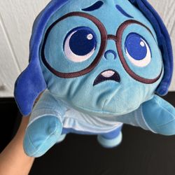 Disney and Pixar Inside Out 2 Sadness Comfort Plush