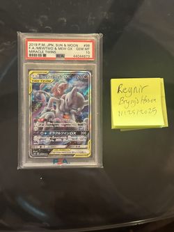 Psa 10 Mewtwo Mew Miracle Twins Jp