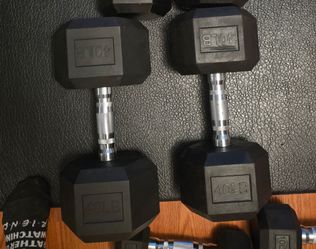 Set of 40 lb dumbbells