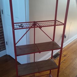 Origami pantry Shelving with wheels/foldable