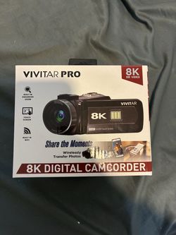Vivitar 8k Digital Camcorder (NO MEMORY CARD)