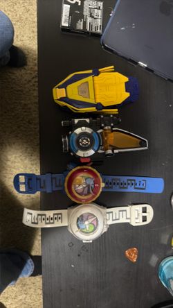 Morphers Yoki watch and power rangers morphers