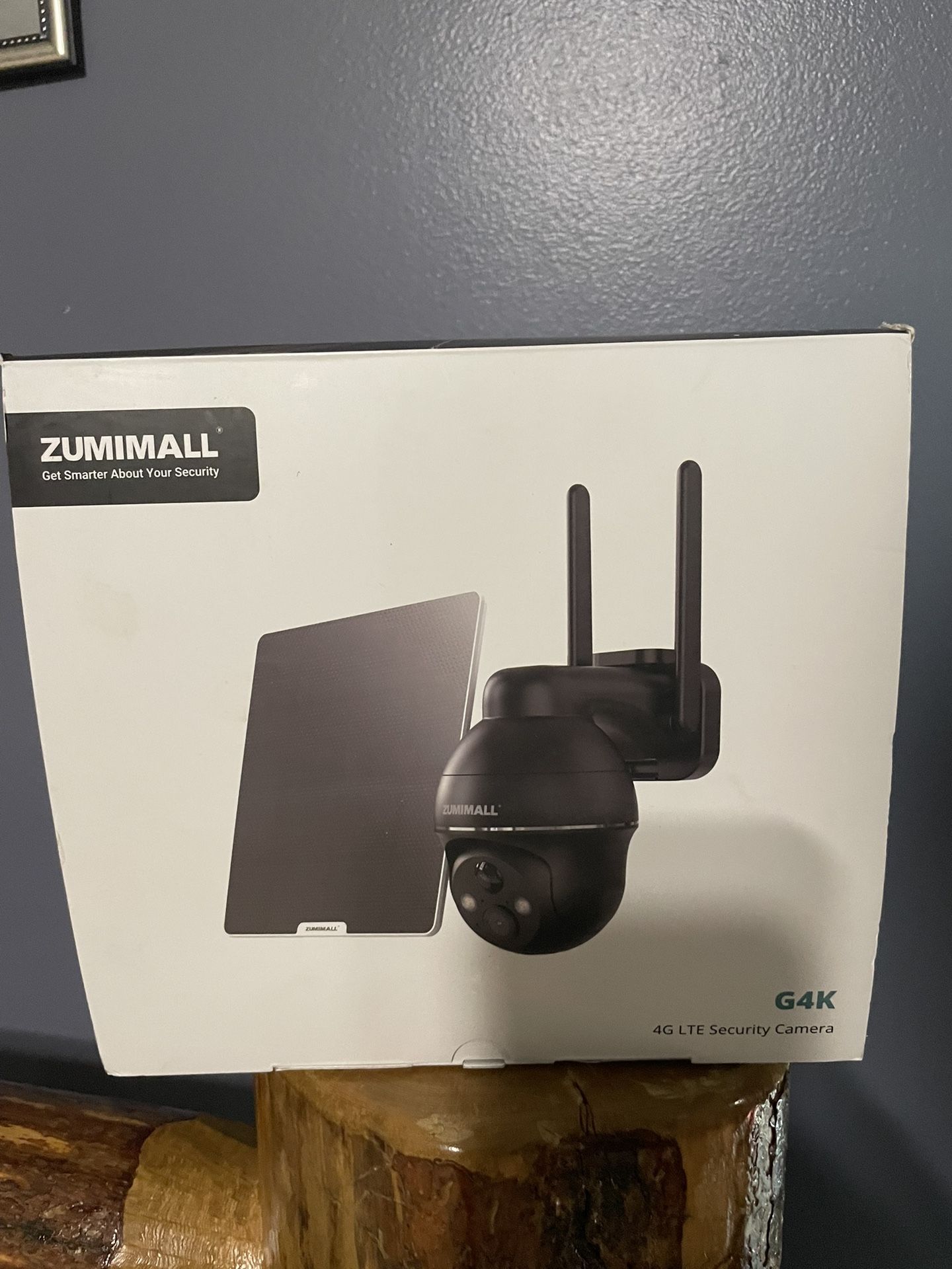 ZUMIMALL 4G LTE WiFi Security Camera