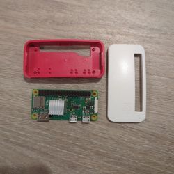 Raspberry Pi Zero W + Case + Mini HDMI Adapter 
