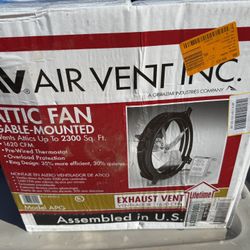 Attic Exhaust Fan
