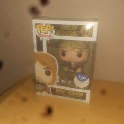 Funko Pop Rocks Kurt Cobain Fye Exclusive Mint Htf Rare New 2022 Toy Disney Hot Topic