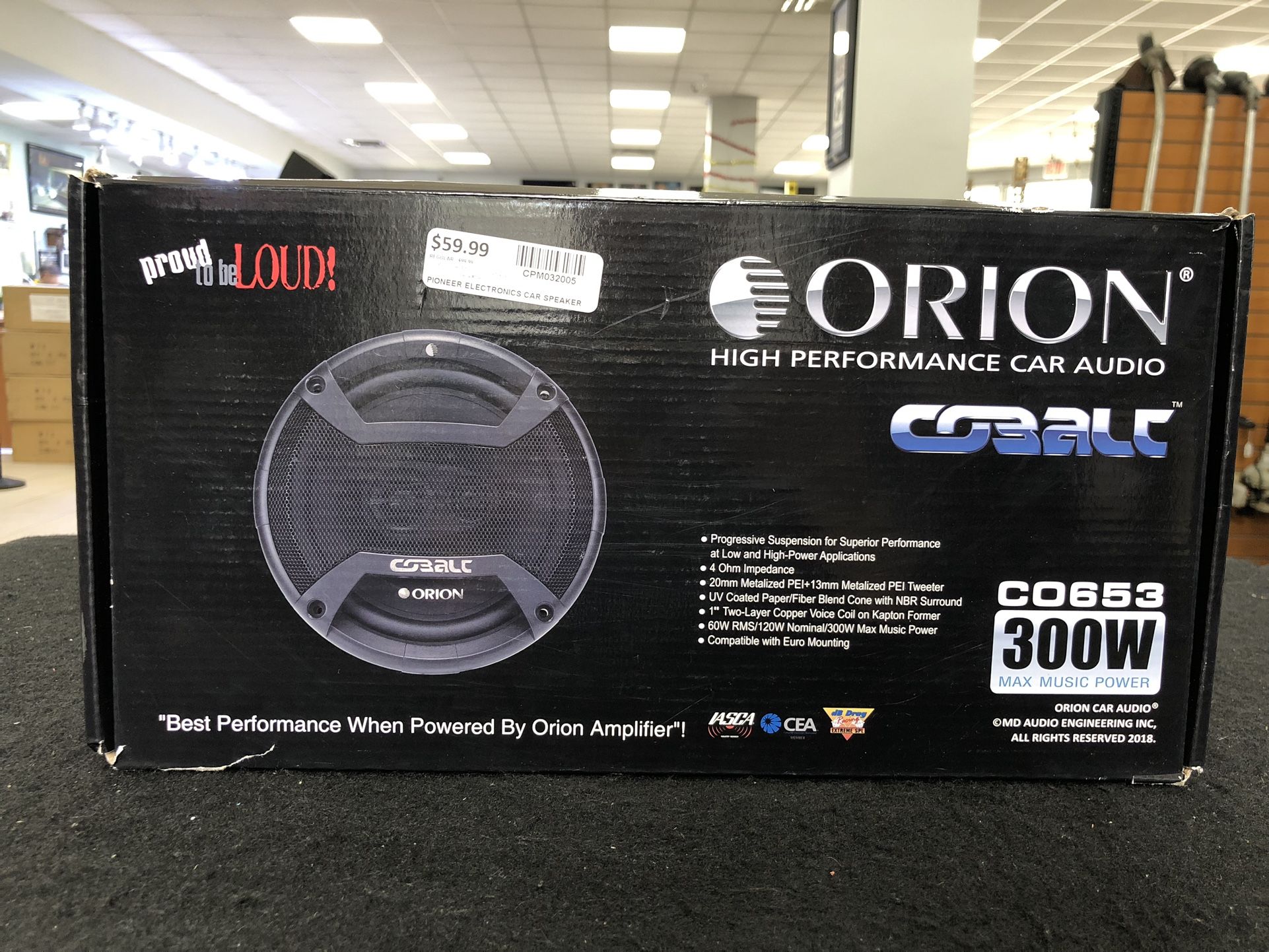 Orion Car Speakers