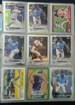 Rays MLB sports cards