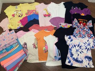 Toddler girl shirt bundle size 4t