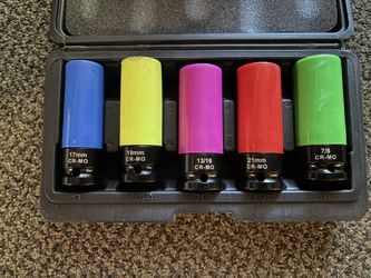 Boen 1/2” DR Deep Impact Sockets for Alloy Wheels