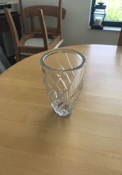 Mikasa design glass vase