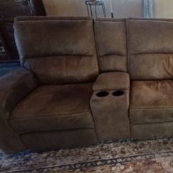 Flexsteel Power Love Seat Recliner