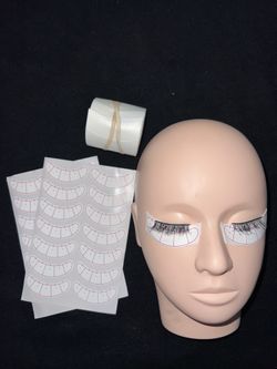 Practice Eyelash Extensions Mannequin
