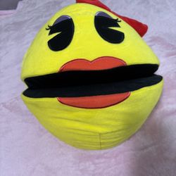 Mrs. Pac man plush 