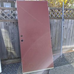 Wood Door 36x79 right Swing 