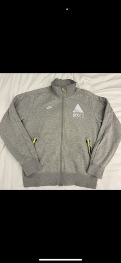 Vintage Y2K Nike Sportswear Athletics West Full Zip Sweatshirt Rare from Europe Adult Small