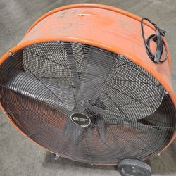 Commercial Electric 44 in. Heavy Duty 2-Speed Direct Drive Drum Fan