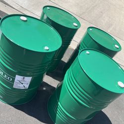 55 gallon metal Drums closed up $20 each