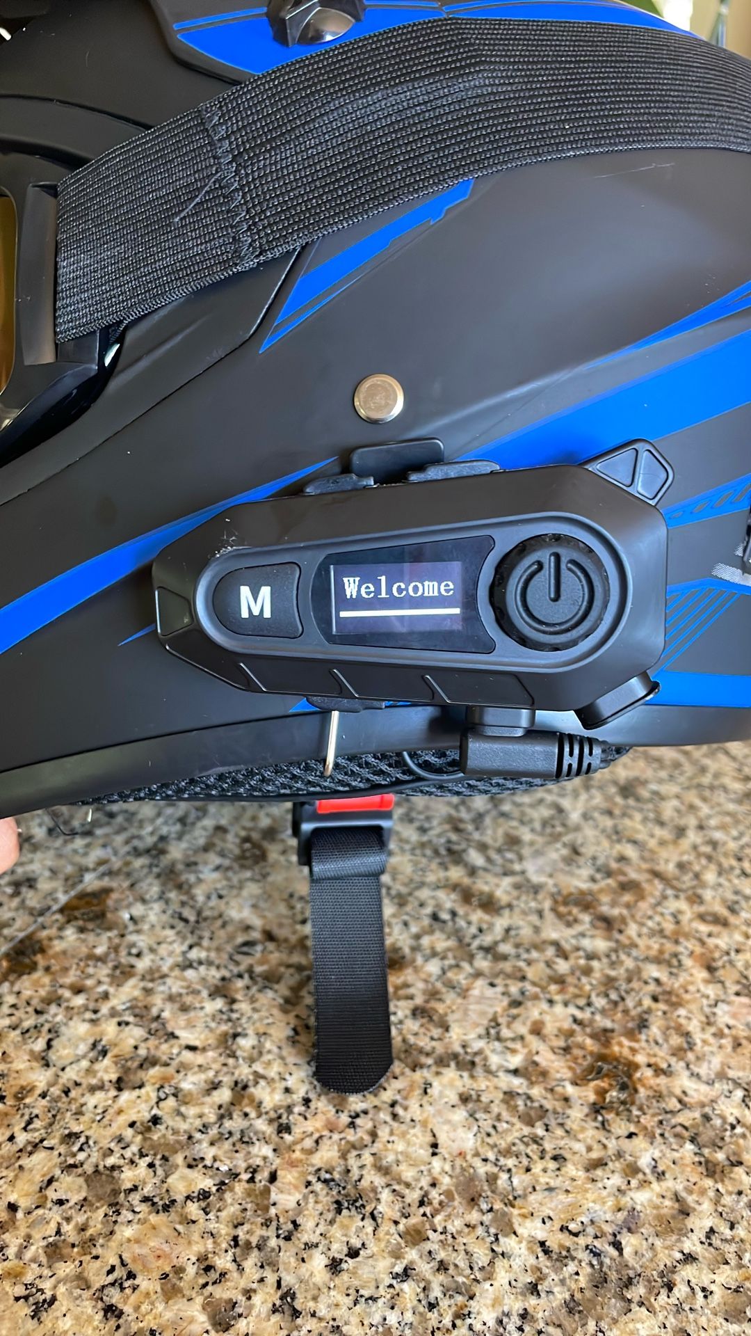 Sound System For Full Face Helmet