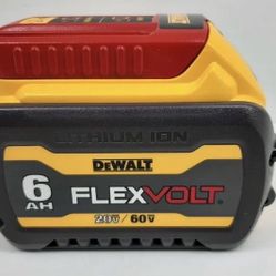 DEWALT FLEX-VOLT 20-Volt/60-Volt MAX Lithium-Ion 6.0Ah Battery Pack 