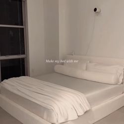 King Soft Bed Frame New Includes Box Spring But Not Mattress