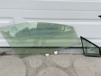 2015 Subaru Crosstrek Passenger Side Window