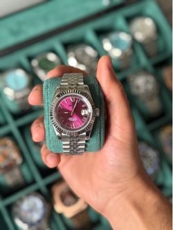 Seiko Mod: Black Cherry Datejust