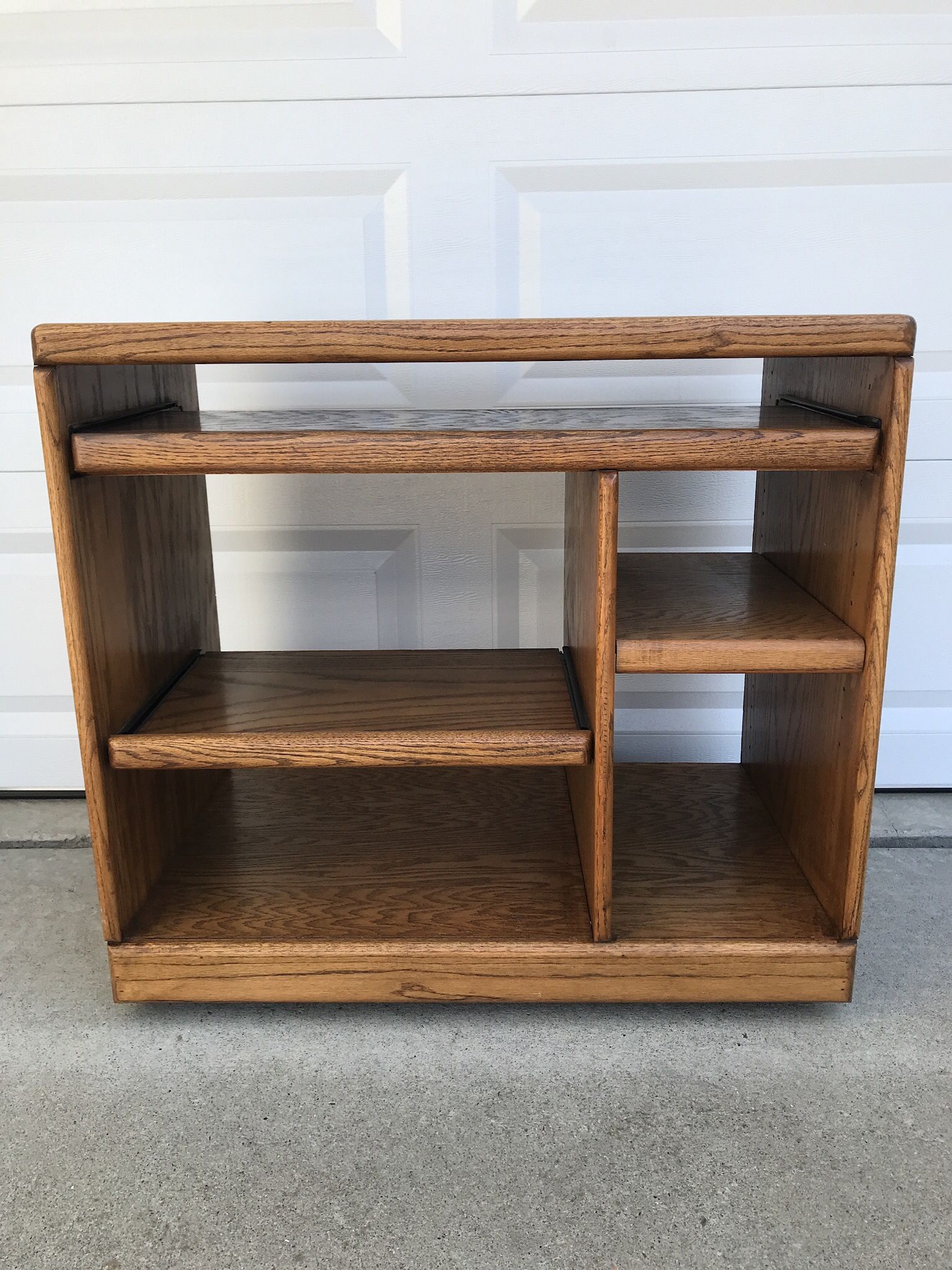 Computer Desk Solid Oak