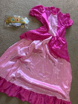 Princess Peach Costume for Women – Pink Dress 👑💗